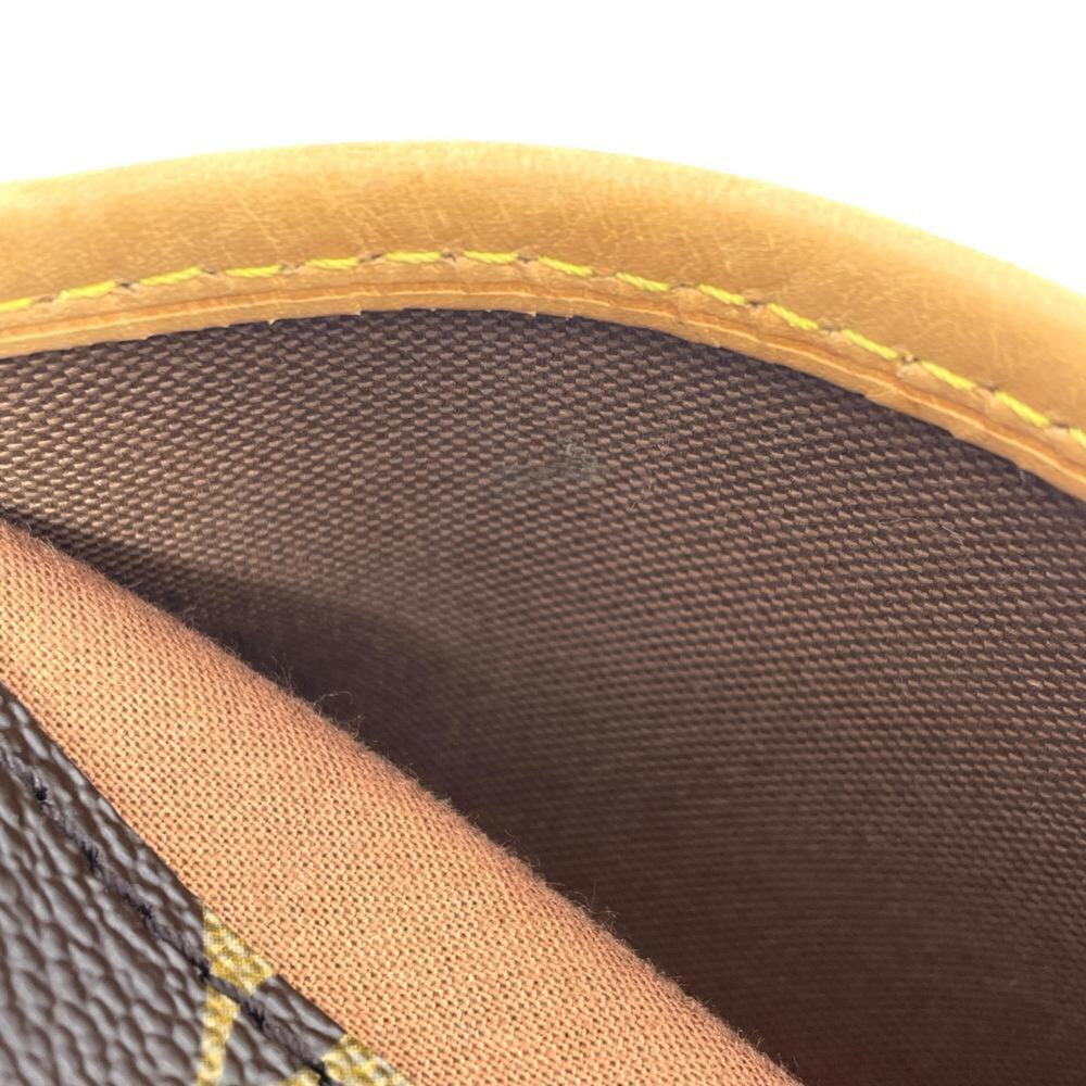 LOUIS VUITTON Authentic Brown Monogram Canvas Shoulder Bag - Picture 9 of 10